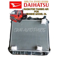 1TON DAIHATSU DELTA DV57 DV58 2.8c TOYOTA ENGINE DL RADIATOR TANGKI AIR 3 LAYER(NEW)56cm x 55cm