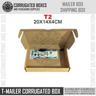 Starbox T2 T-Mailer Brown Kraft Box Mailer Box Corrugated Box Shipping Box Gift Box Packaging Box