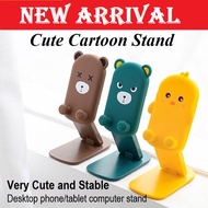 Cute Cartoon Device Holder / Mobile Tablet Desktop Holder / Foldable Portable