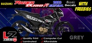 Suzuki Raider R150 Fi (2023) ECSTAR Motogp Stock Decals / Stickers with Freebies