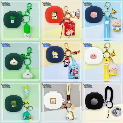 Case for Anker SoundCore Liberty 4 Pro Silicone Pig Dog Earbuds Soft Liberty4Pro Protective Cover He