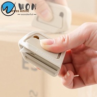 WON Ceramic Parcel Opener, Automatic Rebound Portable Seal Package Breaker, Anti-stick Unpacking Too