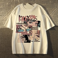 2025 Summer New Style Retro Anime Printed Short-Sleeved T-Shirt Unisex