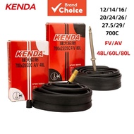 ZTTO KENDA MTB Road Bike Inner Tube FV AV for 700C RB 26er 27.5er 29er Mountain Bicycle 12inch 14inc