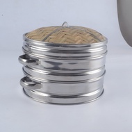 Hangzhou Xiaolongmao Dumpling Steamer Bamboo Steamer Steamer Household Commercial Stainless Steel St