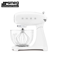 Smeg 50’s Retro Style Aesthetic Full Colour Stand Mixer SMF13WHUK