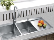 Premium Kitchen Sink 12050 / Bak Cuci Piring Mewah 120 X 50 Wasbak Bcp