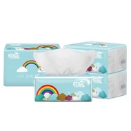 3 Ply Unscented Primary Wood Pulp Tissue Paper