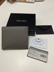 Prada 男裝銀包 二手平賣