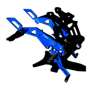 เกียร์โยง แบบมีพักเท้าหลังคนซ้อน Yamaha Exciter 150 - 155 ปี 2017-2021 ของแต่ง EXCITER จัดจำหน่ายแต่