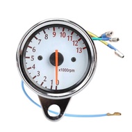 13000RPM Tachometer Analog Universal untuk Skuter / Motor