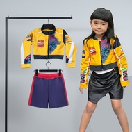 Rumi Huntrix Golden Kpop Demon Hunter Custom Children's Jacket - Full Printing