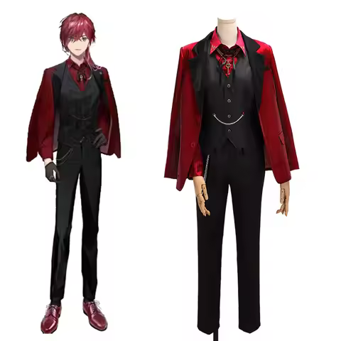 Game Vtuber YouTube Third anniversary Lauren Iroas Cosplay Costume Anime Dresses Christmas Halloween