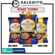 OK King Corn Cornick Sweet Corn Chili Garlic Chiken Barbecue Snack 100g