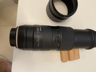 TAMRON 100-400mm F/4.5-6.3 Di VC USD for canon mount