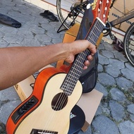 FF Gitar mini,gitar travel,gitar lele elektrik equalizer