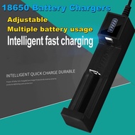 18650 Battery USB Charger Universal Adapter For Rechargeable Battery AA AAA 26650 / 14500 / 10440 / 