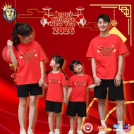 新年衣服 CNY 01 Chinese New Year 2026 HORSE 马年新年衣服 FAMILY SET TShirt Cotton Short Sleeve Baju Lelaki Wan
