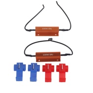 [Fast Ship] 2Pcs 100W6RJ Short Circuit Load Resistor LED Turn Signal Decoding Resistance for Instrum