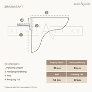 Heddosukafu- Alawiyahijab - Zira Instant Non Pad (Bergo Without Pet)