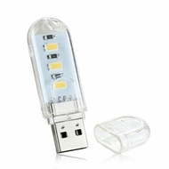 5PCS Powerbank USB Power Supply Mini Pocket Night White luz led Lamp PC Reading Light Christmas Gift