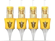 Wormhole Tattoo Needles 9RS Needle Cartridge #10 Standard 9 Round Shader Tattoo Cartridge Needles 20