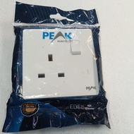 peak switch 13a socket sirim edel serie
