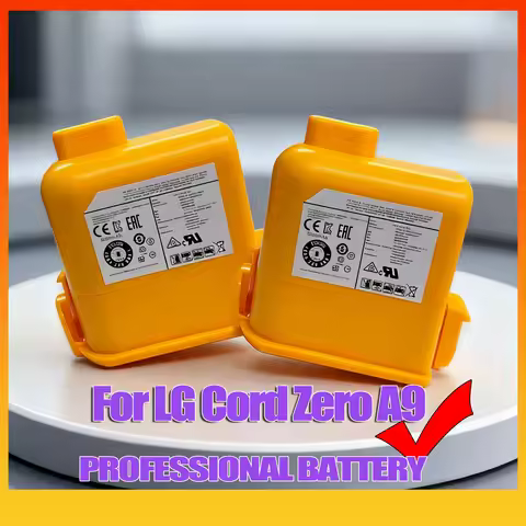 New For LGA9 yellow case High capacity vacuum cleaner battery long lasting A9 /A905M A907GMS CordZer