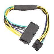30CM 24Pin To 8Pin ATX PSU Power Adapter Cable for DELL Optiplex 3020 7020 9020 Precision T1700