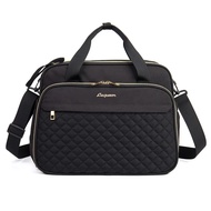 ❃LEQUEEN New Style Waterproof Diaper Bag Black Large Capacity Travel Bag Multifunctional Materni ☠A