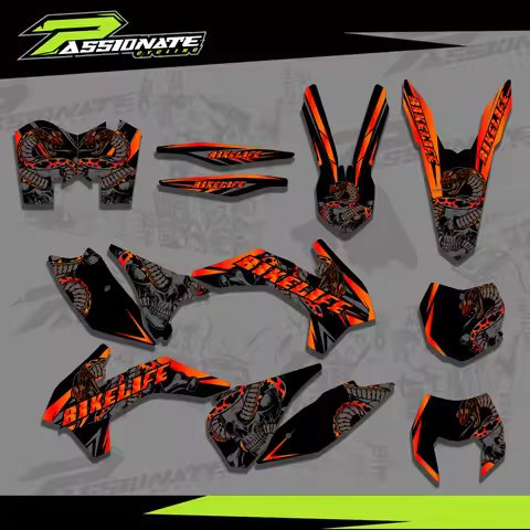 Full set of Stickers Graphics Decals kits For KTM EXC EXCF XCW 2014- 2016 125-200 250 300 350 450-50