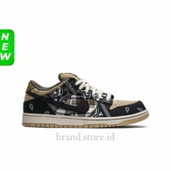 ORIGINAL Sepatu Sneakers Travis Scott x Dunk Low Premium QS SB 'Cactus