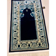 Large Thick Turkish Prayer Rug ALBEIT SPIEGEL TASSEL PIGtail