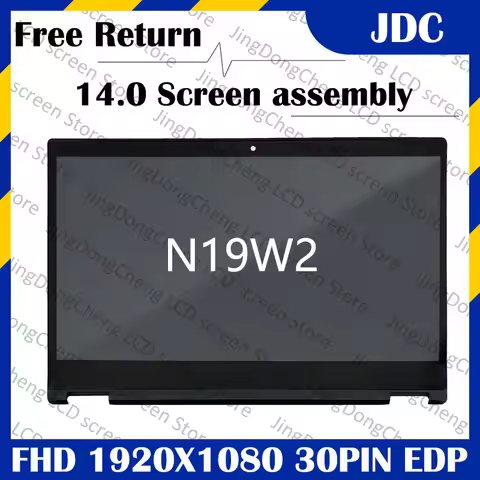 14.0'' IPS FHD WLED LCD Screen Display Touch Digitizer Assembly With Frame For Acer Spin 3 SP314-54N