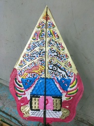 Gunungan wayang - wayang kulit - diameter 60 cm -