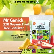 TIPTOP BABA Mr Ganick 258 Organic Fruit Tree Fertilizer Baja Buah Organik