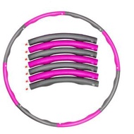 【可拆八節-直徑95cm】呼拉圈 可拆式海綿呼拉圈 拼接塑膠健身專用多色可選呼拉圈 收腹美腰瘦身圈