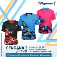 kaos badminton flypower Cendana 2