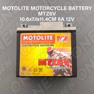 MOTOLITE MTZ6V MAINTENANCE FREE MOTORCYCLE BATTERY FOR YAMAHA NMAX/HONDA ADV150/CLICK