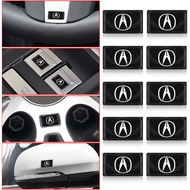 10PCS 3D Car Styling Decorative Epoxy Resin Emblem Badge Sticker Decals For Acura MDX / Акура MDX RD