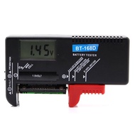 HK Digital Battery Tester Volt Checker for 9V 1.5V and AA AAA Cell BT-168D
