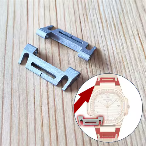 watch leather strap insert for Patek Philippe Nautilus 7010 ladys' watch band