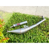 Side undercarriage exhaust bm power sigma 2-stroke