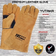 Yutaka 14 INCH Welding Gloves Yutaka Premium Leather Gloves