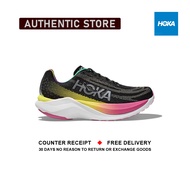 รับประกันของแท้ Hoka One One Mach X " Black Purple " รองเท้ากีฬา 1141450 - BKSV รับประกัน 1 ปี