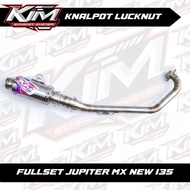 JUPITER MX NEW 135 LC135 V2 KIM EXHAUST FULLSET PACKAGE