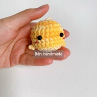 [PAMELA] [READY] ️ Crochet whale - chibi whale keychain