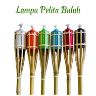Ready Stock （Random）Pelita Raya Buluh 90cm/ Lampu Pelita Bamboo