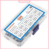 [New] 200Pcs Transistor Kit BC547 BC548 BC549 TO-92 Transistor Set BC550 BC556 BC557
