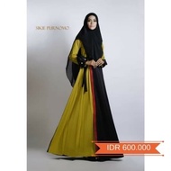 Gamis Syari Wanita Sikie Purnomo Rudbeckia Dress Best Seller Original